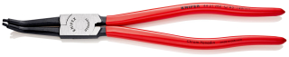 KNIPEX 44 31 J42 Kleště na pojistné kroužky pro vnitřní kroužky v otvorech Nahnutý v úhlu 45° potaženo plastem atramentované na černo 310 mm