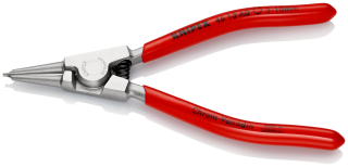 KNIPEX 46 13 A0 Kleště na pojistné kroužky pro vnější kroužky na hřídelích potaženo plastem chromované 140 mm