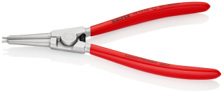 KNIPEX 46 13 A3 Kleště na pojistné kroužky pro vnější kroužky na hřídelích potaženo plastem chromované 210 mm