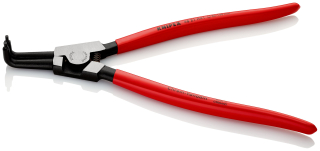 KNIPEX 46 21 A41 Kleště na pojistné kroužky pro vnější kroužky na hřídelích potaženo plastem atramentované na černo 300 mm