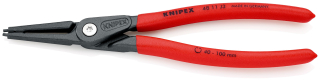 KNIPEX 48 11 J3 Precizní kleště na pojistné kroužky pro vnitřní kroužky v otvorech potaženy neklouzavým plastem fosfátováno atramentolem na šedo 225 mm