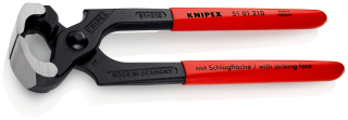 KNIPEX 51 01 210 Kladivové kleště potaženo plastem atramentované na černo 210 mm