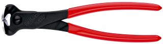 KNIPEX 68 01 200 Čelní štípací kleště potaženo plastem atramentované na černo 200 mm