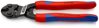 KNIPEX 71 02 200 CoBolt® Kompaktní pákové kleště s tenkými vícesložkovými návleky atramentované na černo 200 mm