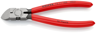 KNIPEX 72 11 160 Boční štípací kleště na umělou hmotu potaženo plastem 160 mm
