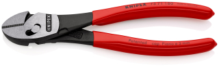 KNIPEX 73 71 180 TwinForce® Vysoce výkonné kleště na štípání drátu potaženo plastem atramentované na černo 180 mm