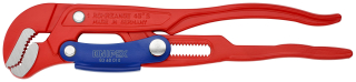 KNIPEX 83 60 010 Hasák s čelistmi ve tvaru S s rychlým nastavením stříkáno červenou práškovou barvou 330 mm