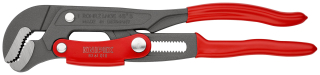 KNIPEX 83 61 010 Hasák s čelistmi ve tvaru S s rychlým nastavením potaženo plastem stříkáno šedou práškovou barvou 330 mm