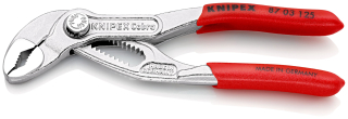 KNIPEX 87 03 125 Cobra® Kleště na vodní čerpadla Hightech potaženy neklouzavým plastem chromované 125 mm