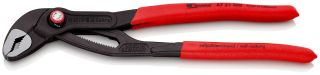 KNIPEX 87 21 250 Cobra® QuickSet Kleště na vodní čerpadla Hightech potaženy neklouzavým plastem fosfátováno atramentolem na šedo 250 mm