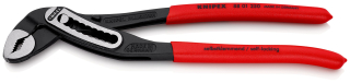 KNIPEX 88 01 250 Alligator® Instalatérské kleště potaženy neklouzavým plastem atramentované na černo 250 mm