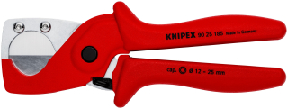 KNIPEX 90 25 185 Kleště na řezání trubek pro trubky z kompozitního plastu z tuhé umělé hmoty vyztužené optickými vlákny 185 mm