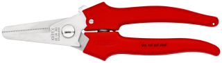 KNIPEX 95 05 190 Kombinované nůžky s plastovým nástřikem 190 mm