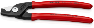 KNIPEX 95 11 160 StepCut® Kabelové nůžky potaženo plastem leštěné 160 mm