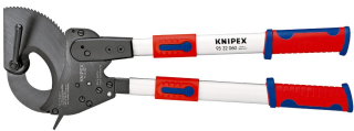 KNIPEX 95 32 060 Kleště na kabely (princip rohatky se západkou) s teleskopickými rukojeťmi s vícekomponentními rukojeťmi 630 mm