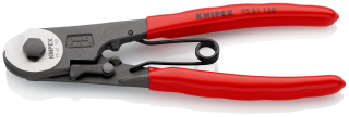 KNIPEX 95 61 150 Nůžky na bovdeny potaženo plastem atramentované na černo 150 mm