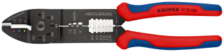 KNIPEX 97 22 240 Lisovací kleště s vícekomponentními rukojeťmi lakováno na černo 240 mm