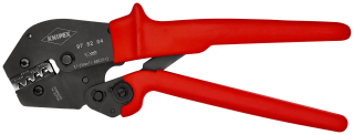 KNIPEX 97 52 04 Lisovací kleště také pro obsluhu oběma rukama s povlaky z umělé hmoty bránícími sklouznutí leštěné 250 mm
