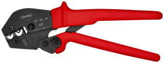 KNIPEX 97 52 23 Lisovací kleště také pro obsluhu oběma rukama s povlaky z umělé hmoty bránícími sklouznutí leštěné 250 mm