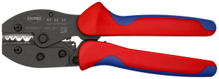 KNIPEX 97 52 33 PreciForce® Lisovací kleště s vícekomponentními rukojeťmi leštěné 220 mm