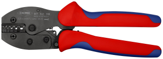KNIPEX 97 52 38 PreciForce® Lisovací kleště s vícekomponentními rukojeťmi leštěné 220 mm