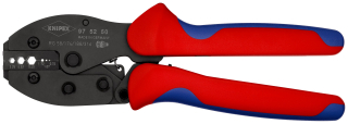 KNIPEX 97 52 50 PreciForce® Lisovací kleště s vícekomponentními rukojeťmi leštěné 220 mm