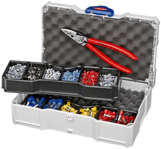 KNIPEX 97 90 06 Lisovací sortiment pro dutinky 265 mm