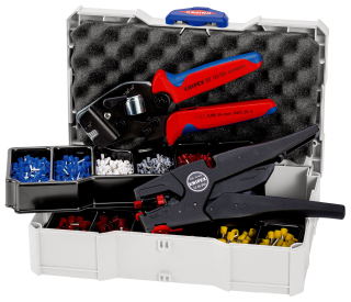 KNIPEX 97 90 16 Lisovací sortiment pro dutinky 10dílný 265 mm