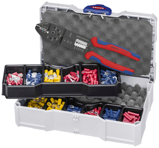 KNIPEX 97 90 26 Lisovací sortiment pro kabelové spojky 265 mm