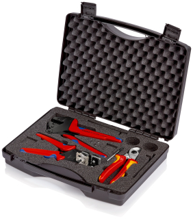KNIPEX 97 91 01 Sady nářadí pro fotovoltaiku 1 x 12 12 11, 1 x 95 16 165, 1 x 97 43 200
