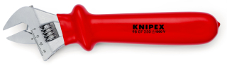KNIPEX 98 07 250 Stavitelný klíč izolace nanášená ponorem chromované 260 mm