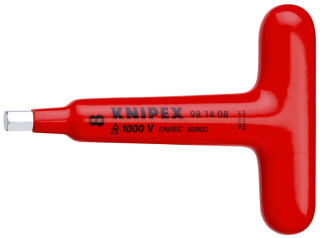 KNIPEX 98 14 05 roubovák Pro šrouby s vnitřním šestihranem s rukojetí T 120 mm