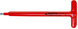 KNIPEX 98 15 08 roubovák Pro šrouby s vnitřním šestihranem s rukojetí T 250 mm