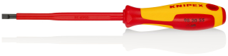 KNIPEX 98 20 55 Šroubováky pro šrouby s drážkou izolující vícesložková rukojeť, certifikace VDE leštěné 232 mm