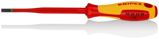 KNIPEX 98 20 55 SL Šroubovák (Slim) na šrouby s drážkou izolující vícesložková rukojeť, certifikace VDE leštěné 232 mm