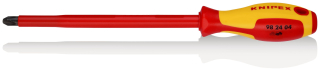 KNIPEX 98 24 04 Šroubovák na šrouby s křížovou drážkou Phillips® izolující vícesložková rukojeť, certifikace VDE leštěné 320 mm