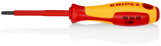 KNIPEX 98 26 20 Šroubováky na šrouby Torx® izolující vícesložková rukojeť, certifikace VDE leštěné 185 mm