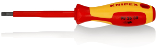 KNIPEX 98 26 30 Šroubováky na šrouby Torx® izolující vícesložková rukojeť, certifikace VDE leštěné 210 mm