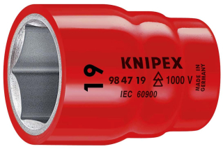 KNIPEX 98 47 19 Nasazovací nástrčný klíč, s vnitřním čtyřhranem 1/2" s vnitřním čtyřhranem 1/2" 54 mm