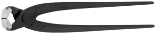 KNIPEX 99 00 280 Armovací kleště (kleště na rabicové pletivo nebo pletivo) atramentované na černo 280 mm