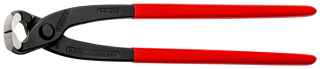 KNIPEX 99 01 280 Armovací kleště (kleště na rabicové pletivo nebo pletivo) potaženo plastem atramentované na černo 280 mm